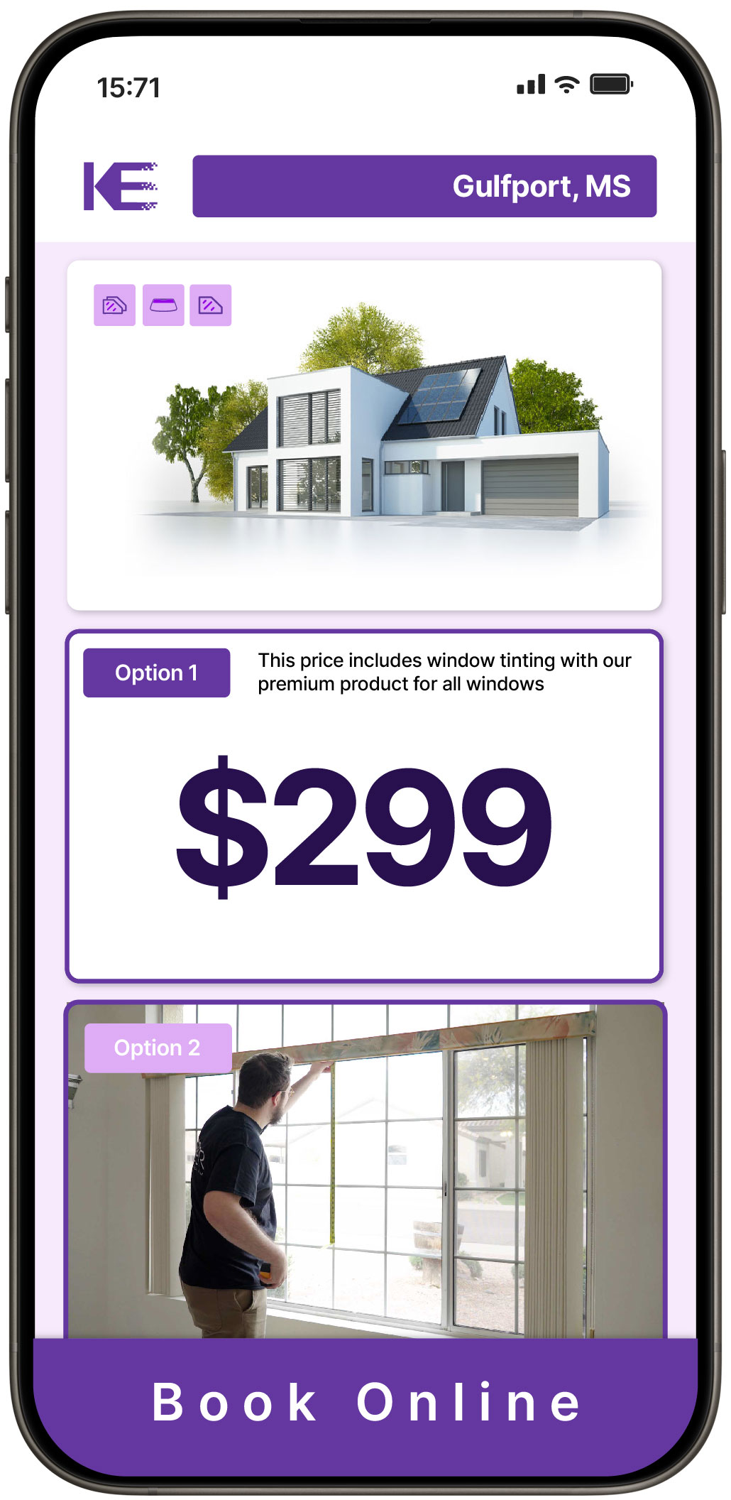 View Reasonable Home Window Tinting Prices in Gulfport, Mississippi