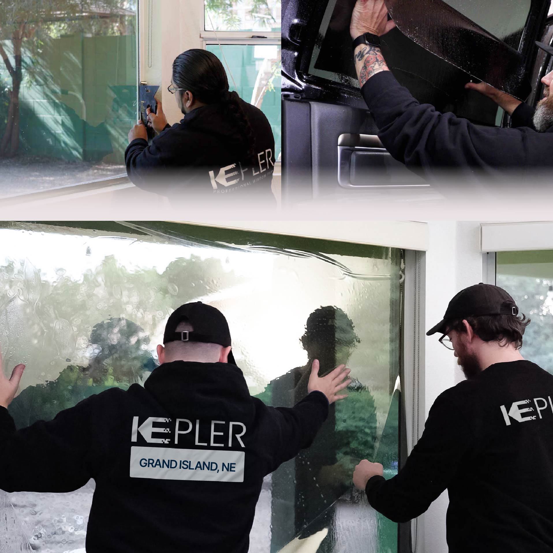 Kepler Specialist Performing Commercial Window Tinting in Grand Island Grand Island
