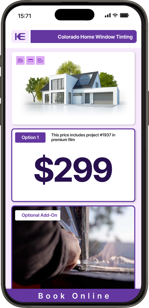 View Detailed Home Window Tinting Pricing in Colorado