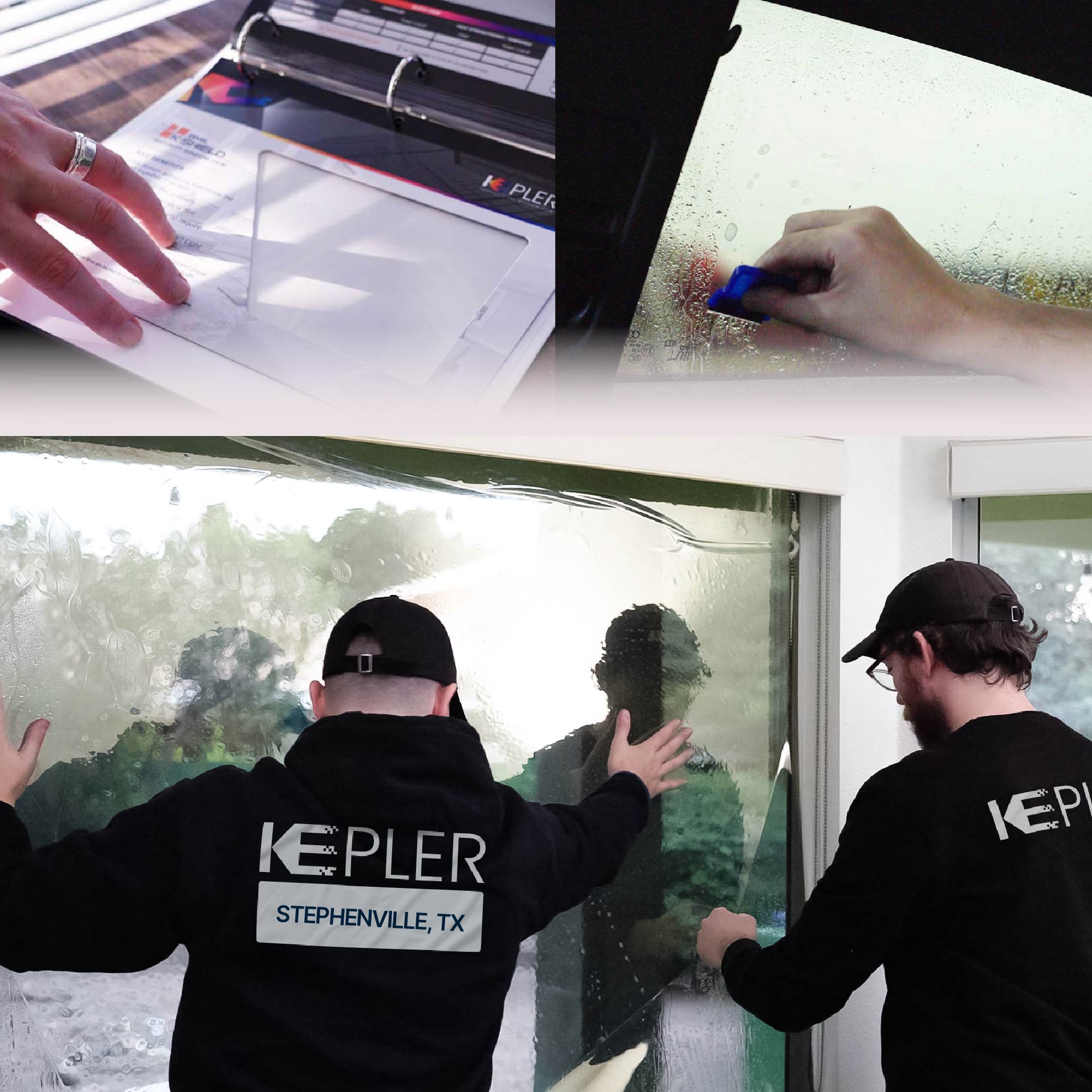 Kepler Specialist Performing Commercial Window Tinting in Stephenville Stephenville