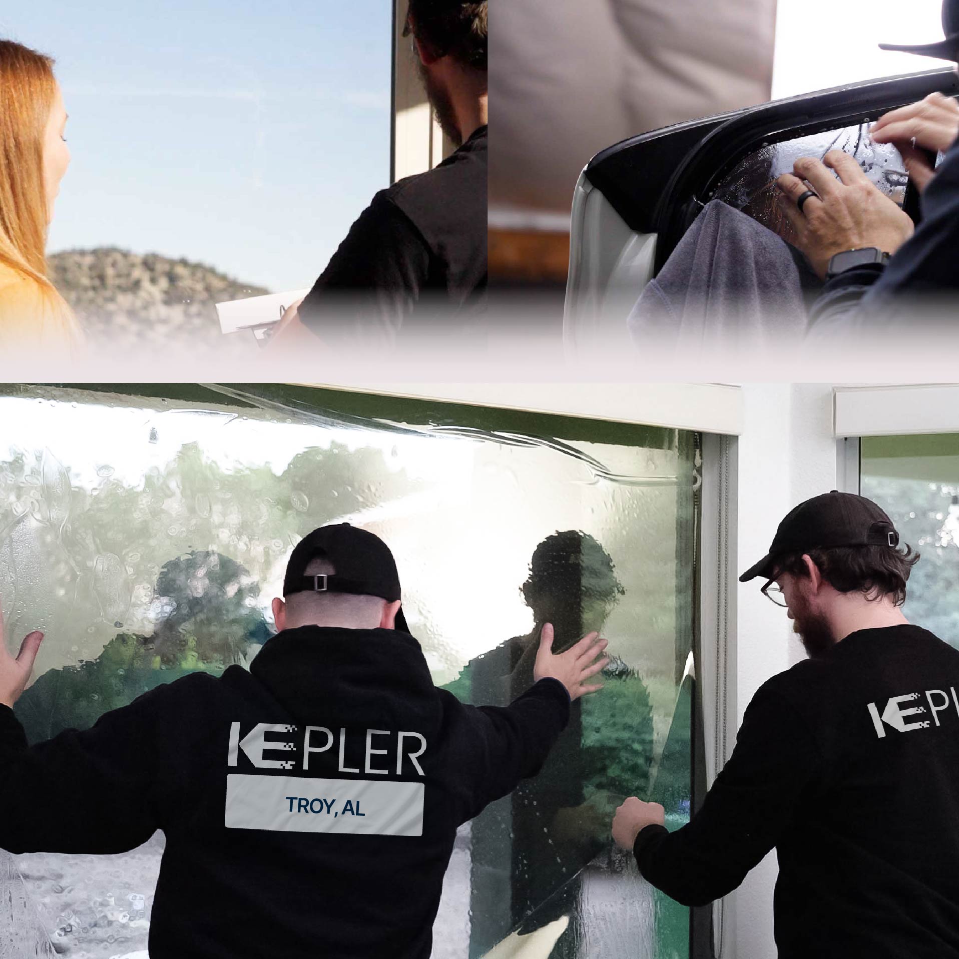 Kepler Specialist Performing Commercial Window Tinting in Troy Troy