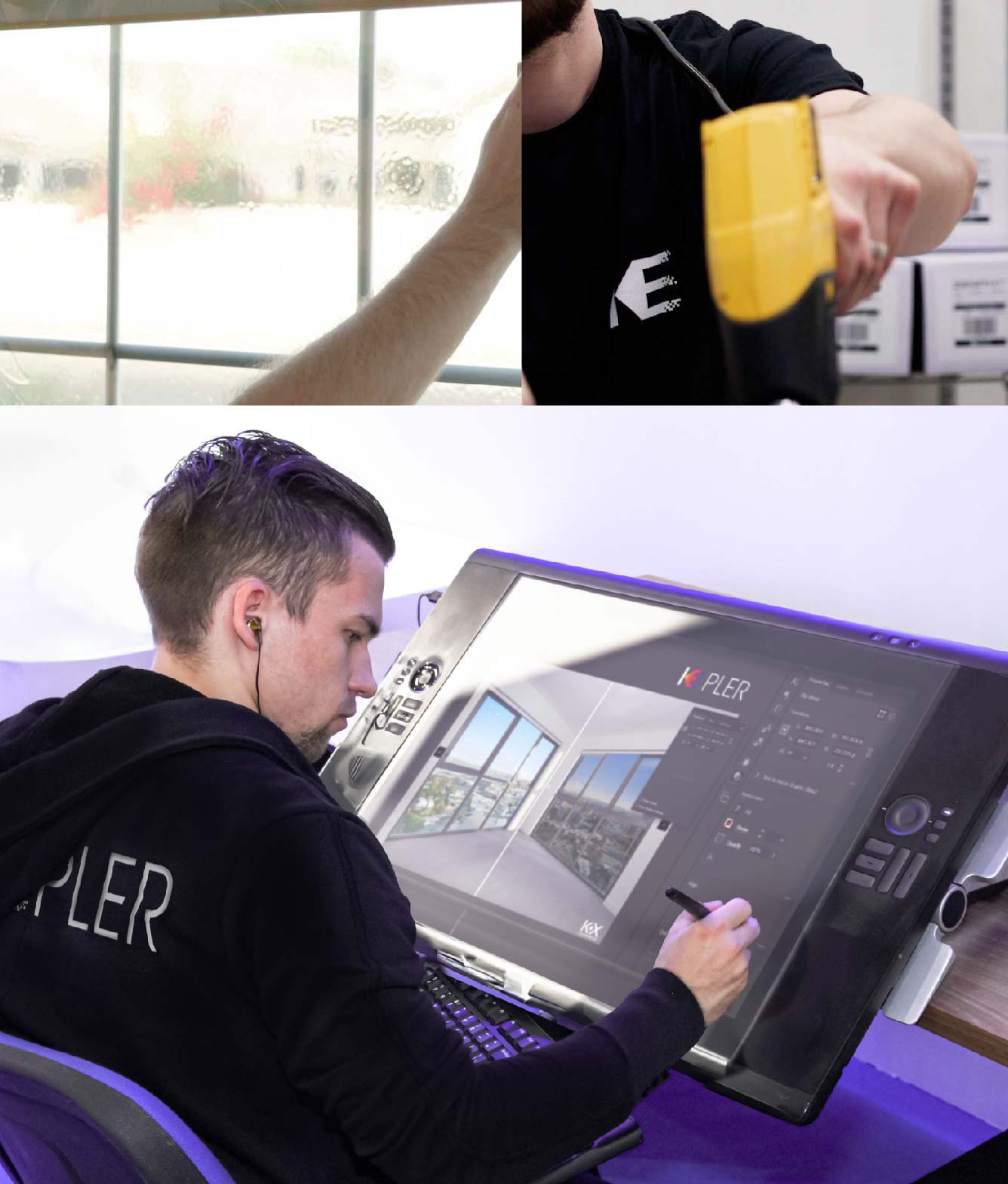 Kepler Specialist Performing Commercial Window Tinting in Valencia Valencia