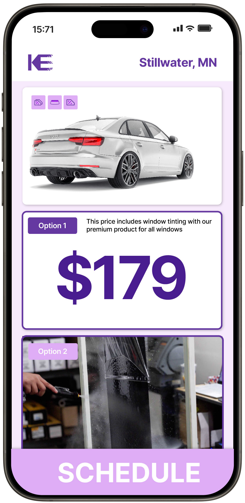 View Affordable Car Window Tinting Costs in Stillwater, Minnesota
