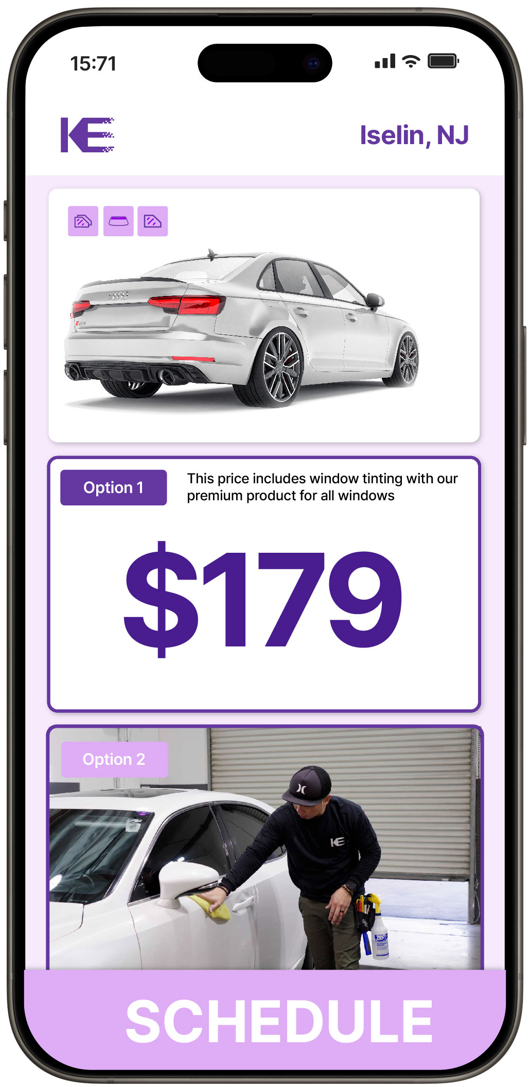 View Reasonable Car Window Tinting Costs in Iselin, New Jersey
