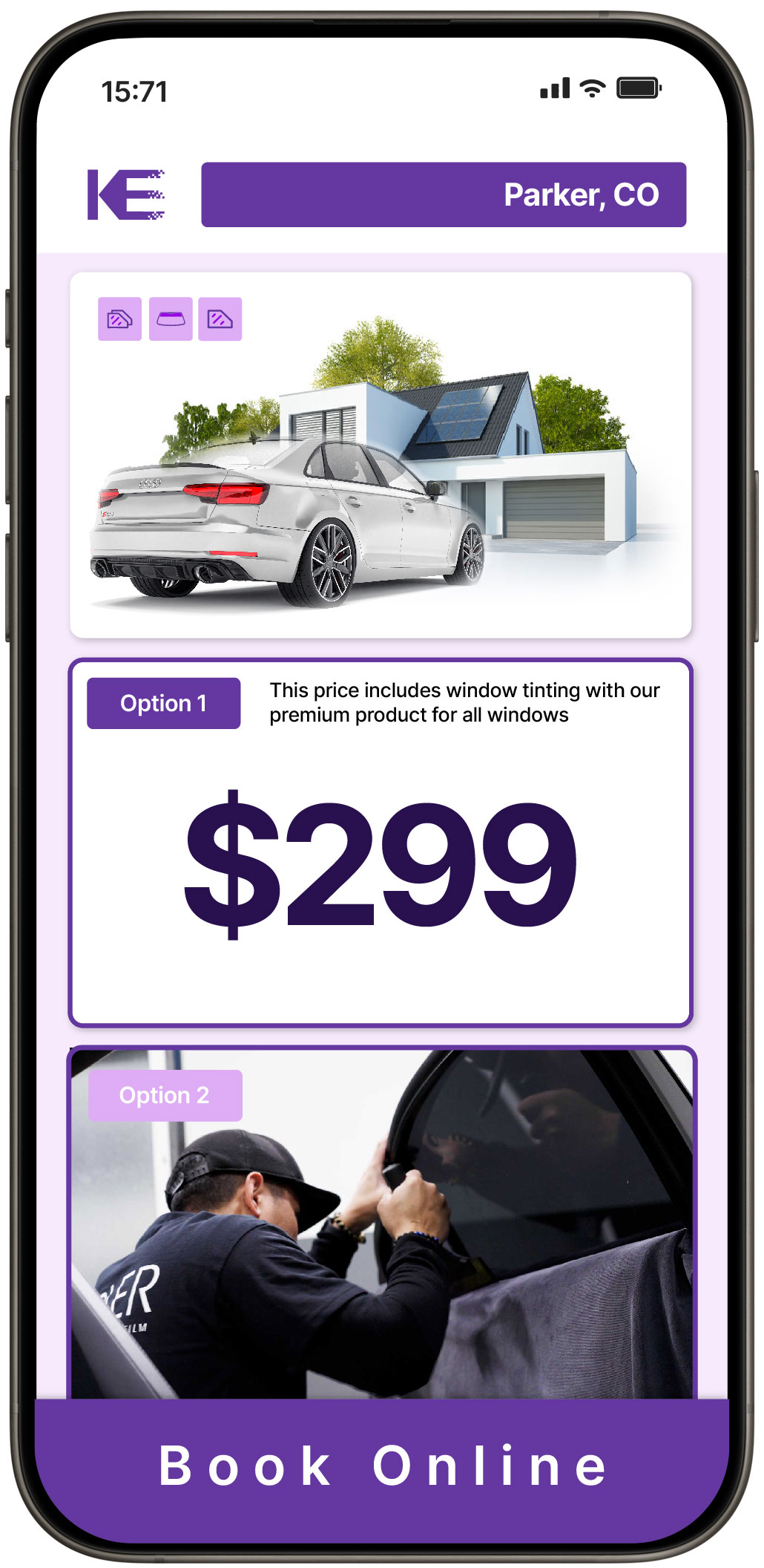 View Competitive Window Tinting Prices in Parker, Colorado