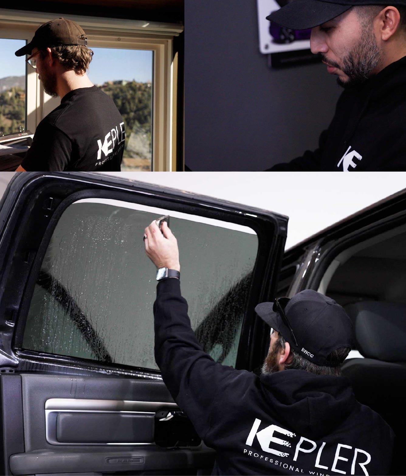 Kepler Window Tinting Specialists at Work in Warner Robins, Georgia