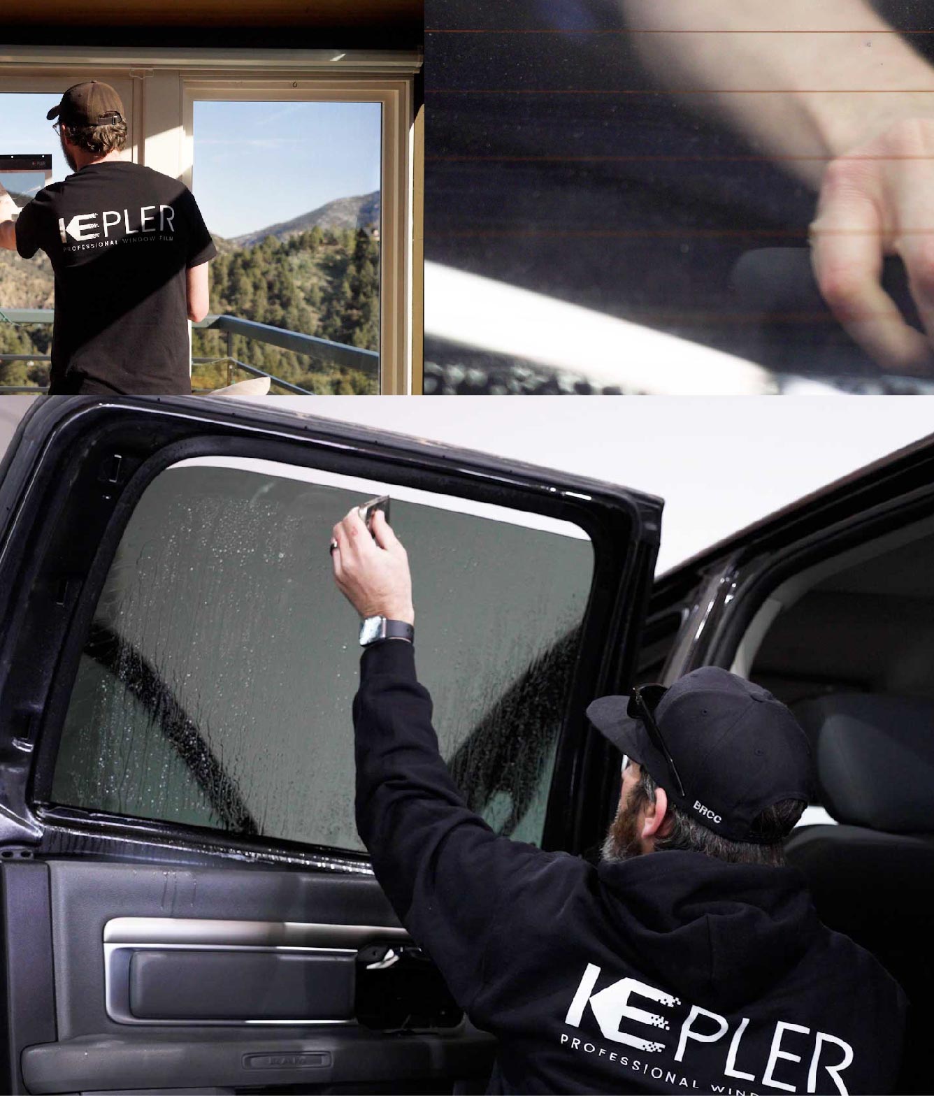 Kepler Window Tinting Specialists at Work in Laguna Beach, California