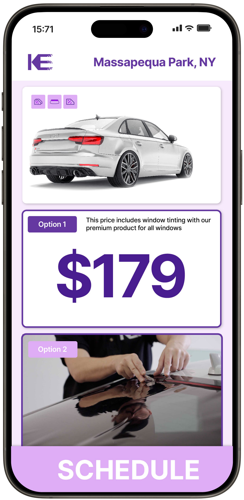 View Affordable Car Window Tinting Rates in Massapequa Park, New York