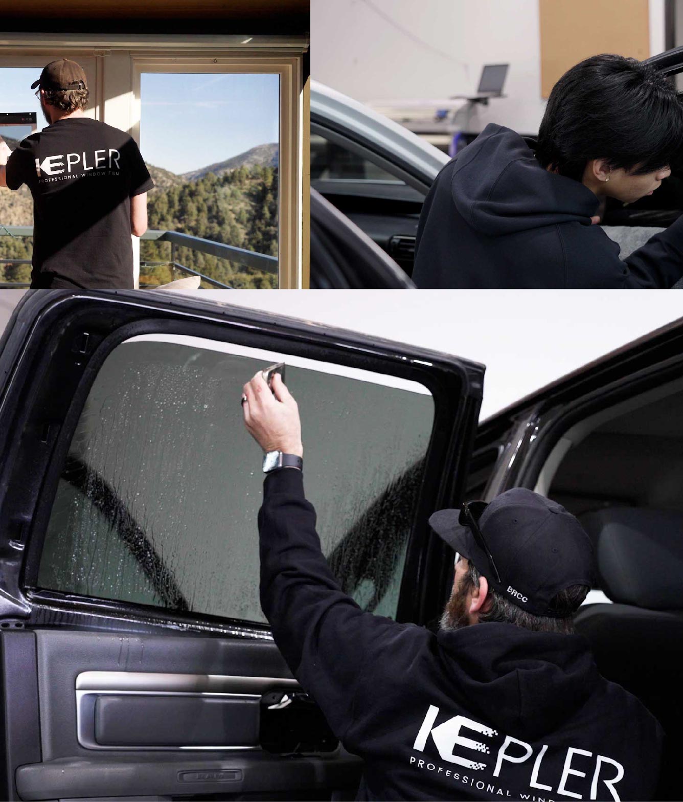 Kepler Window Tinting Specialists at Work in Torrance, California