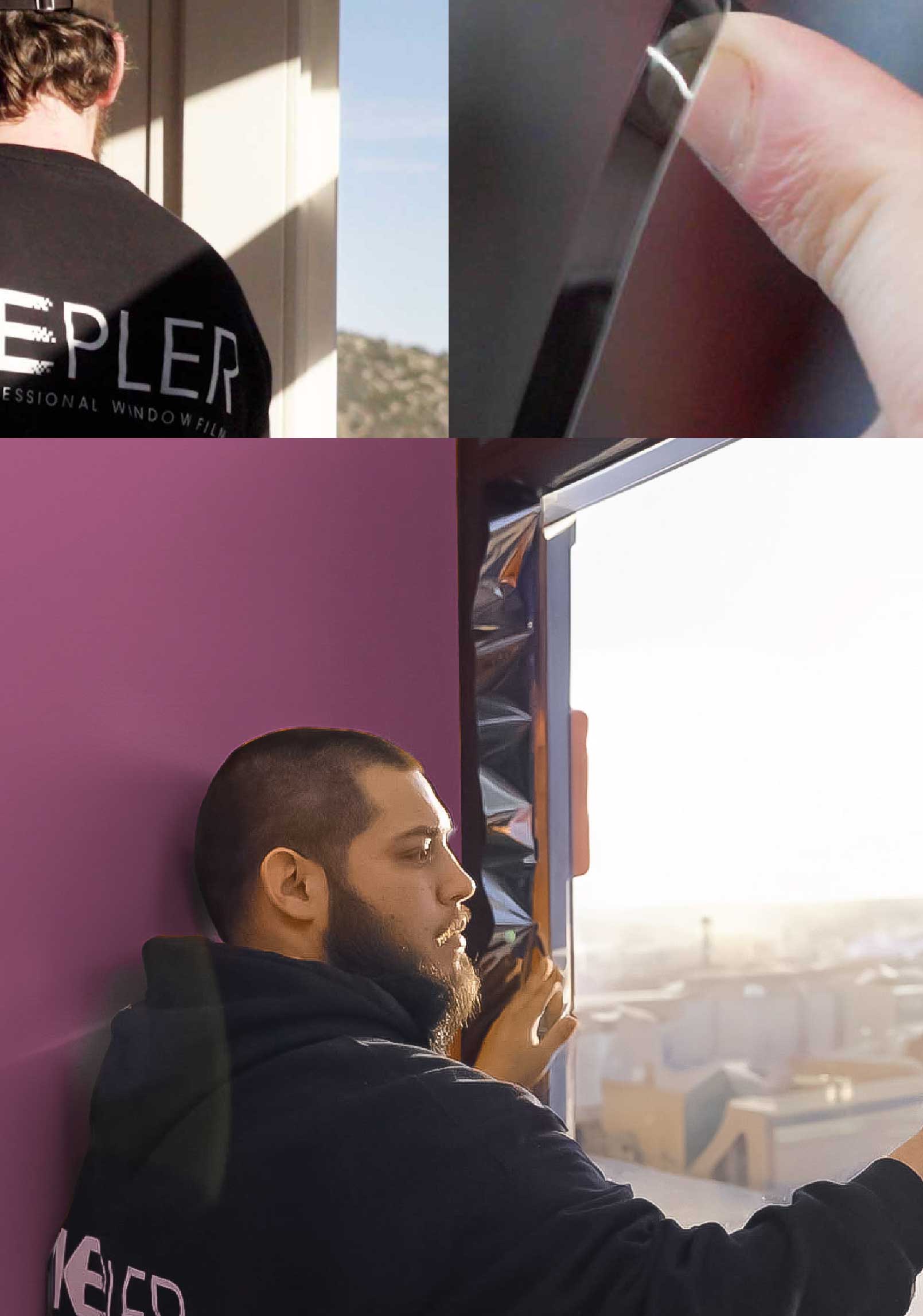 Kepler Specialist Installing Security Window Film in Sherwood Oregon
