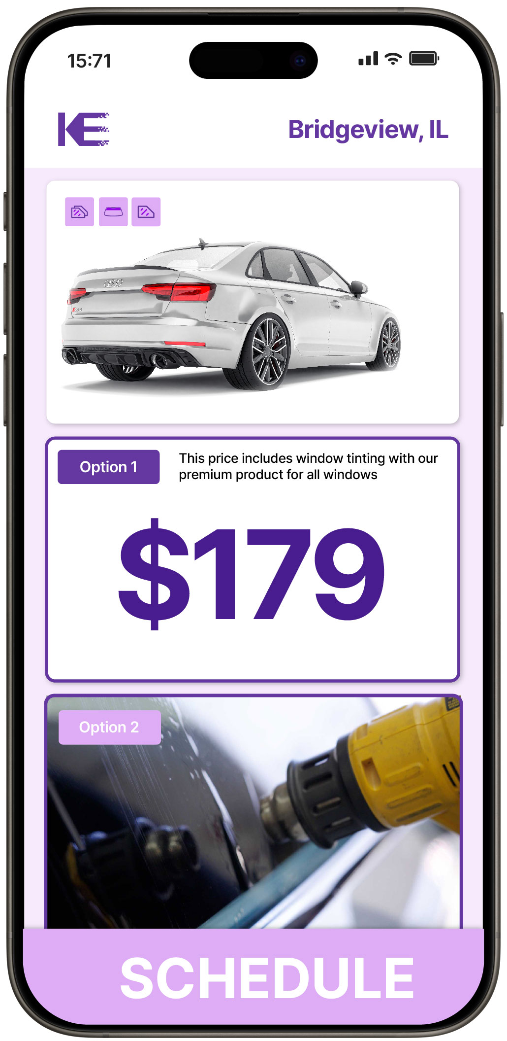 View Reasonable Car Window Tinting Rates in Bridgeview, Illinois