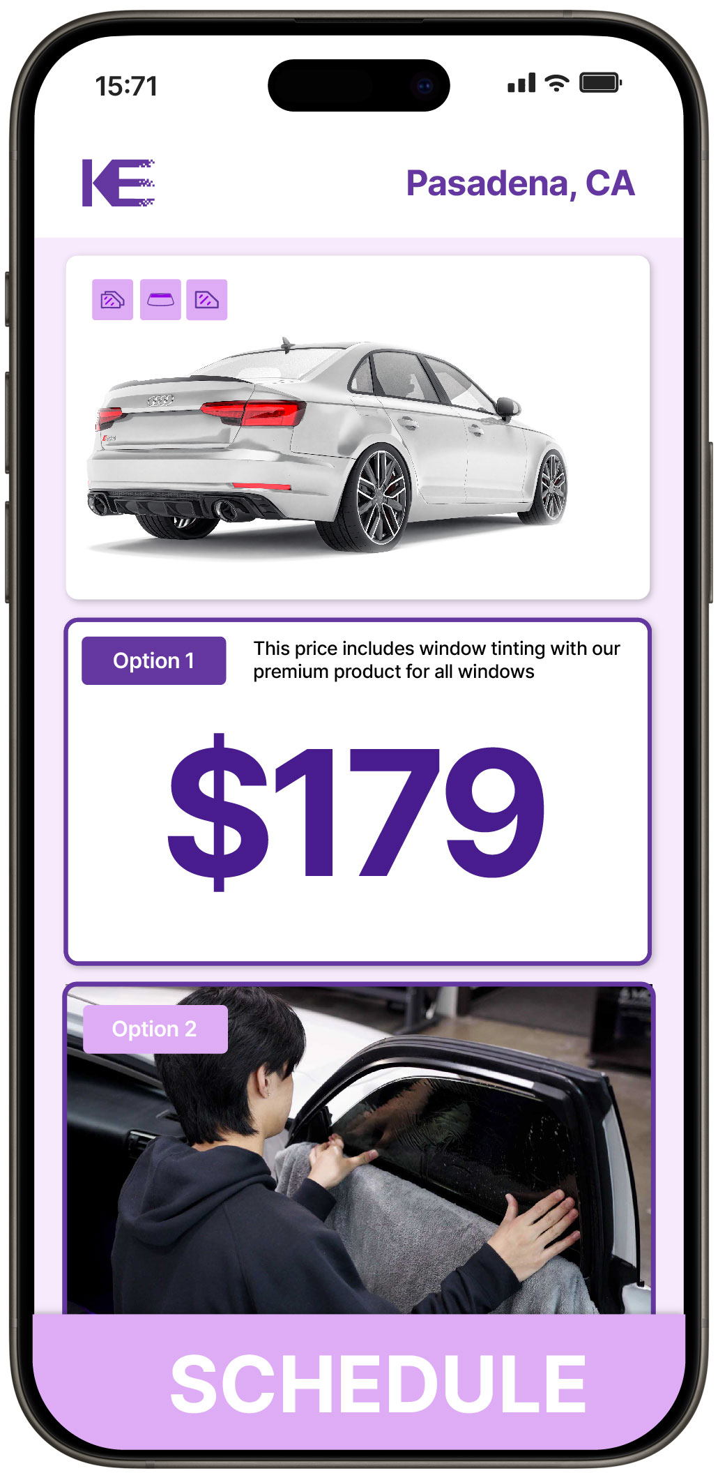 View Affordable Car Window Tinting Rates in Pasadena, California