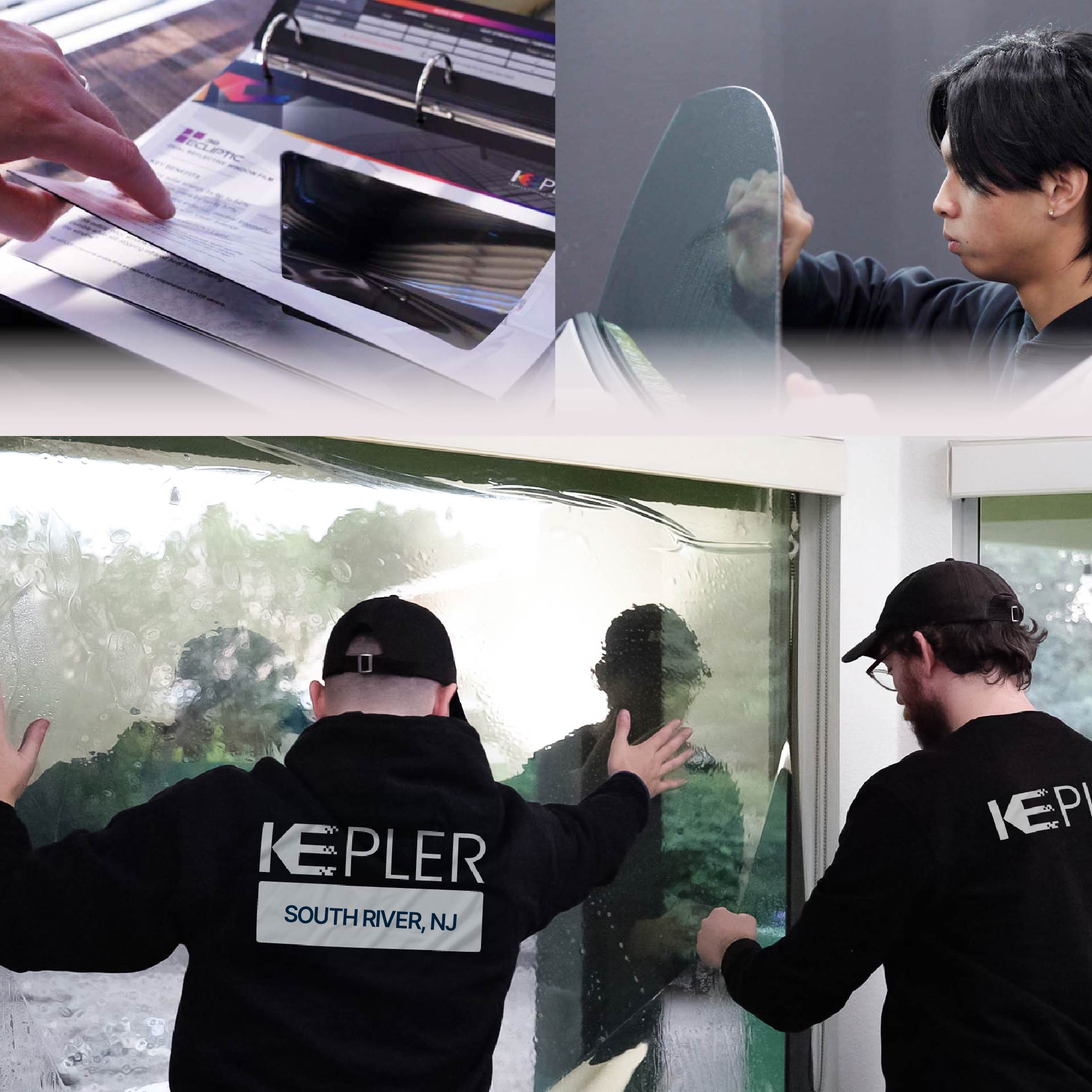 Kepler Specialist Performing Commercial Window Tinting in South River South River