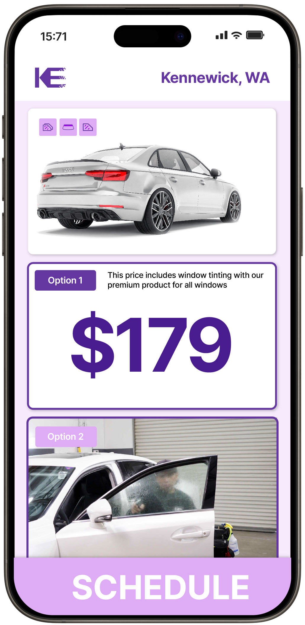 View Reasonable Car Window Tinting Rates in Kennewick, Washington