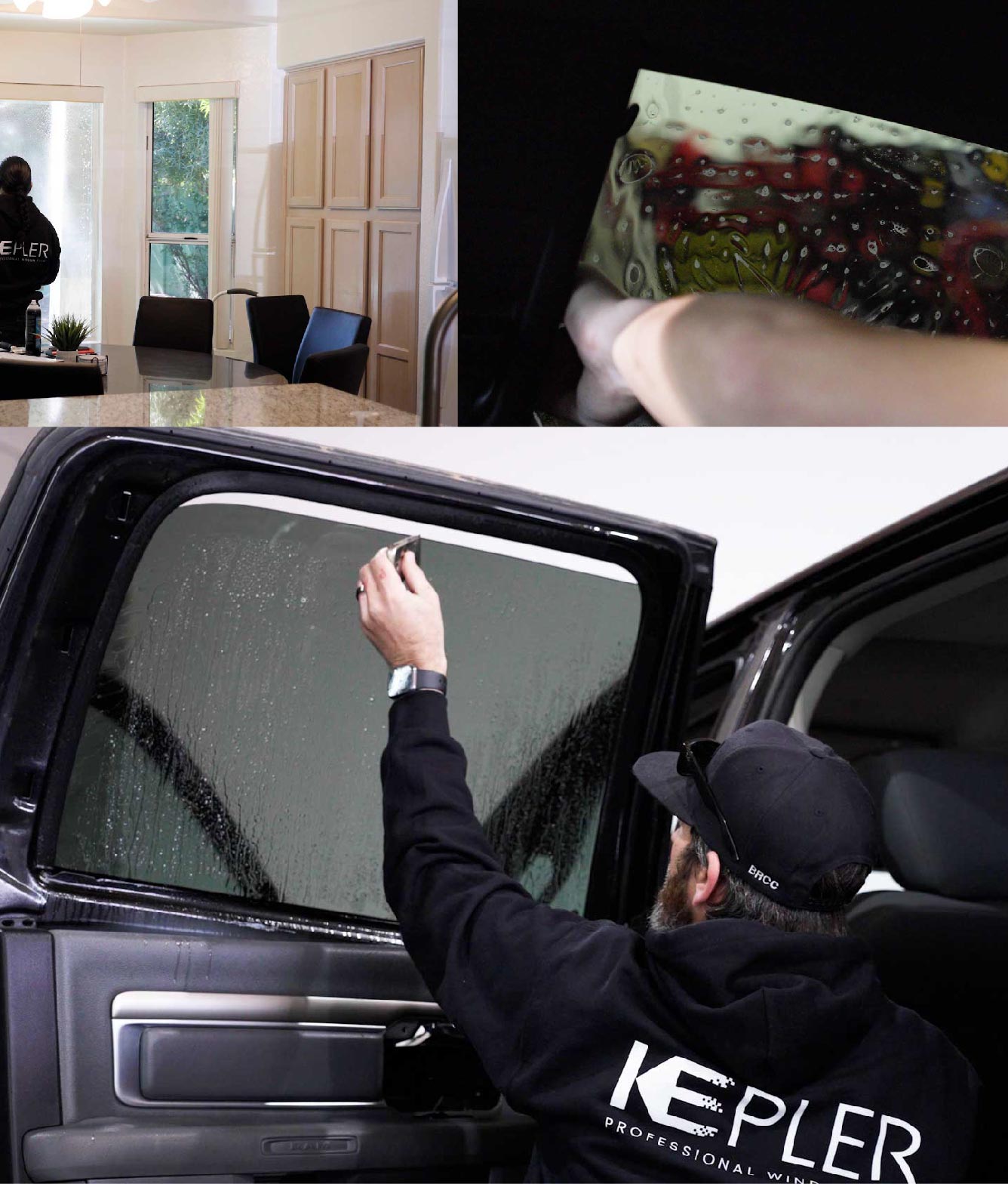 Kepler Window Tinting Specialists at Work in Ellicott City, Maryland