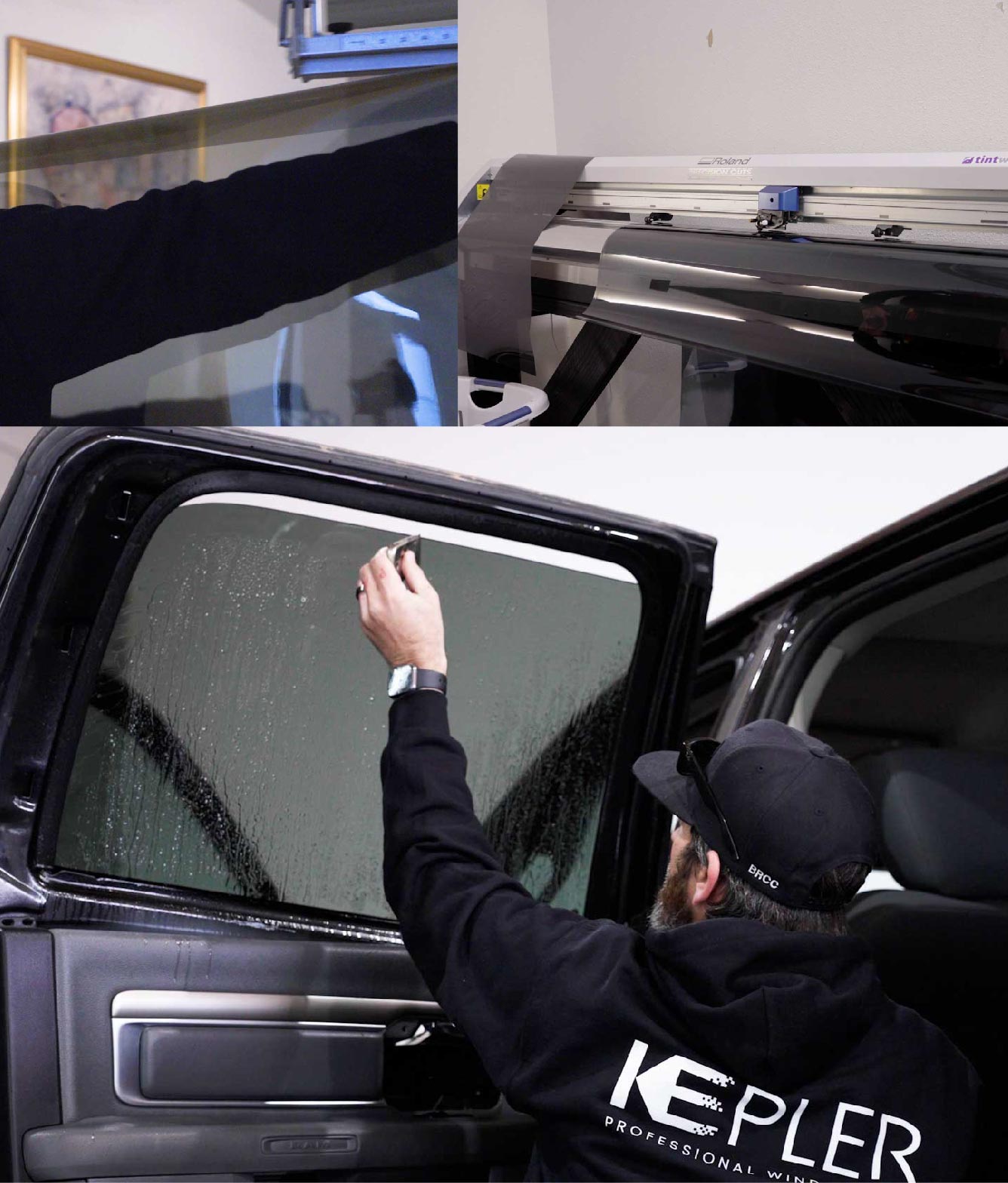 Kepler Window Tinting Specialists at Work in Arroyo Grande, California