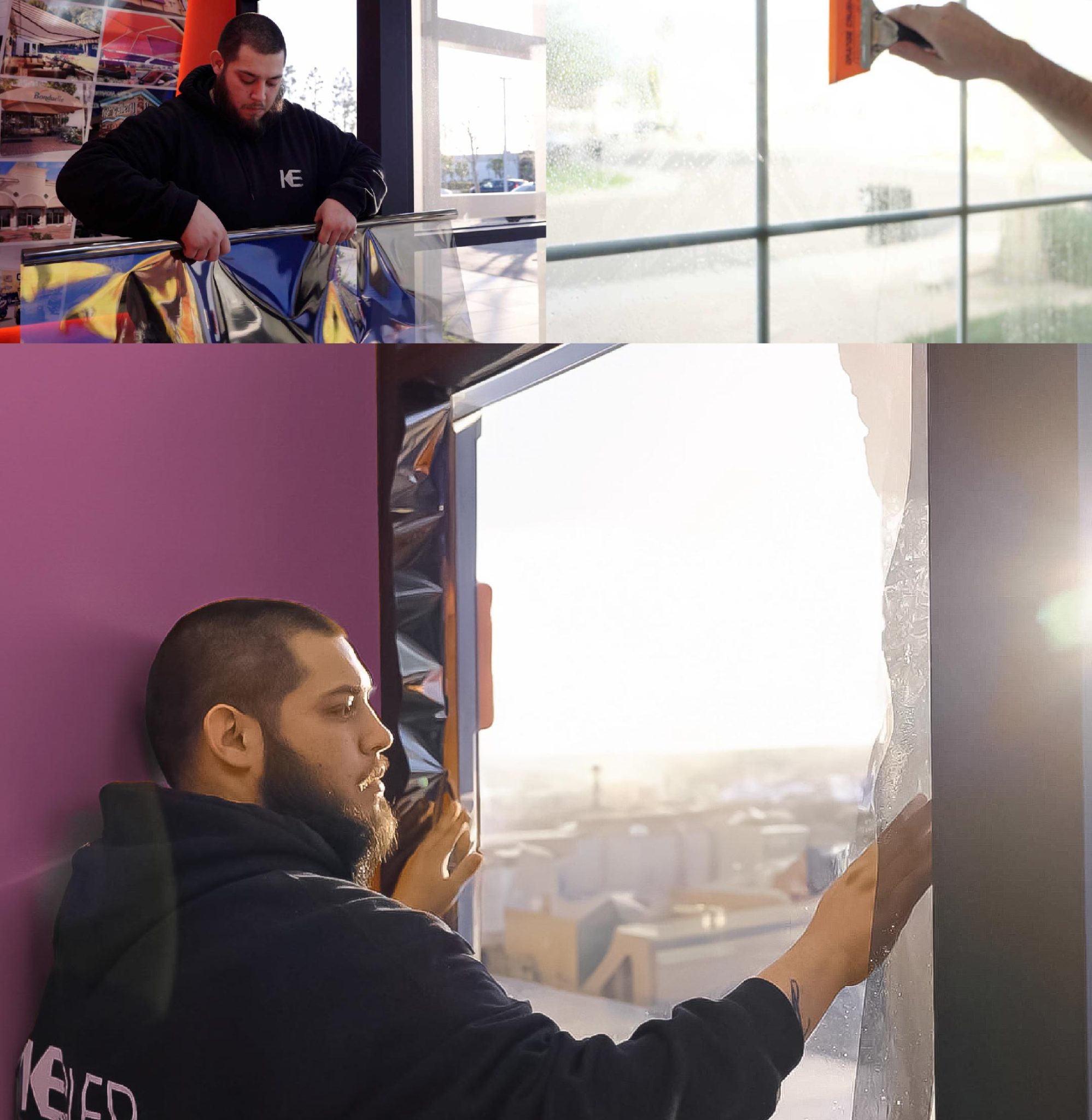 Kepler Specialist Performing Commercial Window Tinting in Nevada