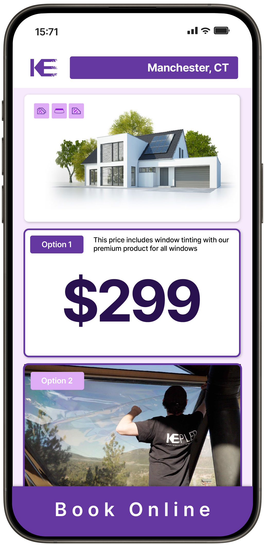 View Affordable Home Window Tinting Rates in Manchester, Connecticut