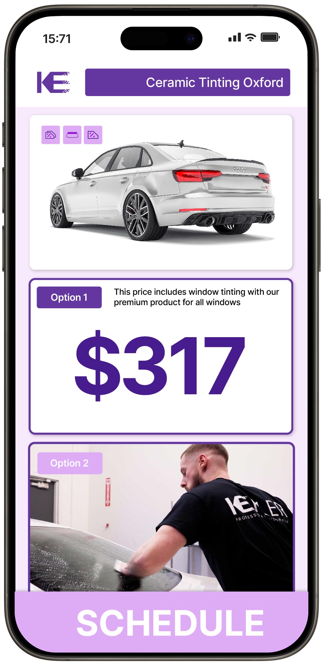 View Competitive Ceramic Window Tinting Costs in Oxford, Ohio