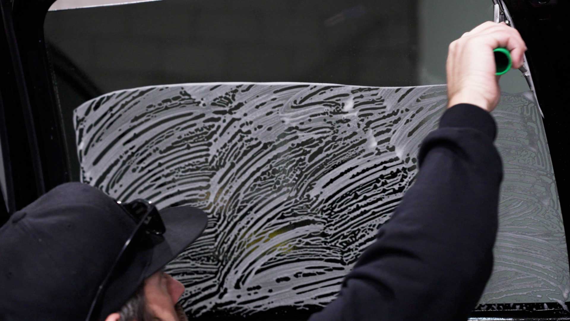 Professional Tesla Window Tinting preparation in North Miami Beach