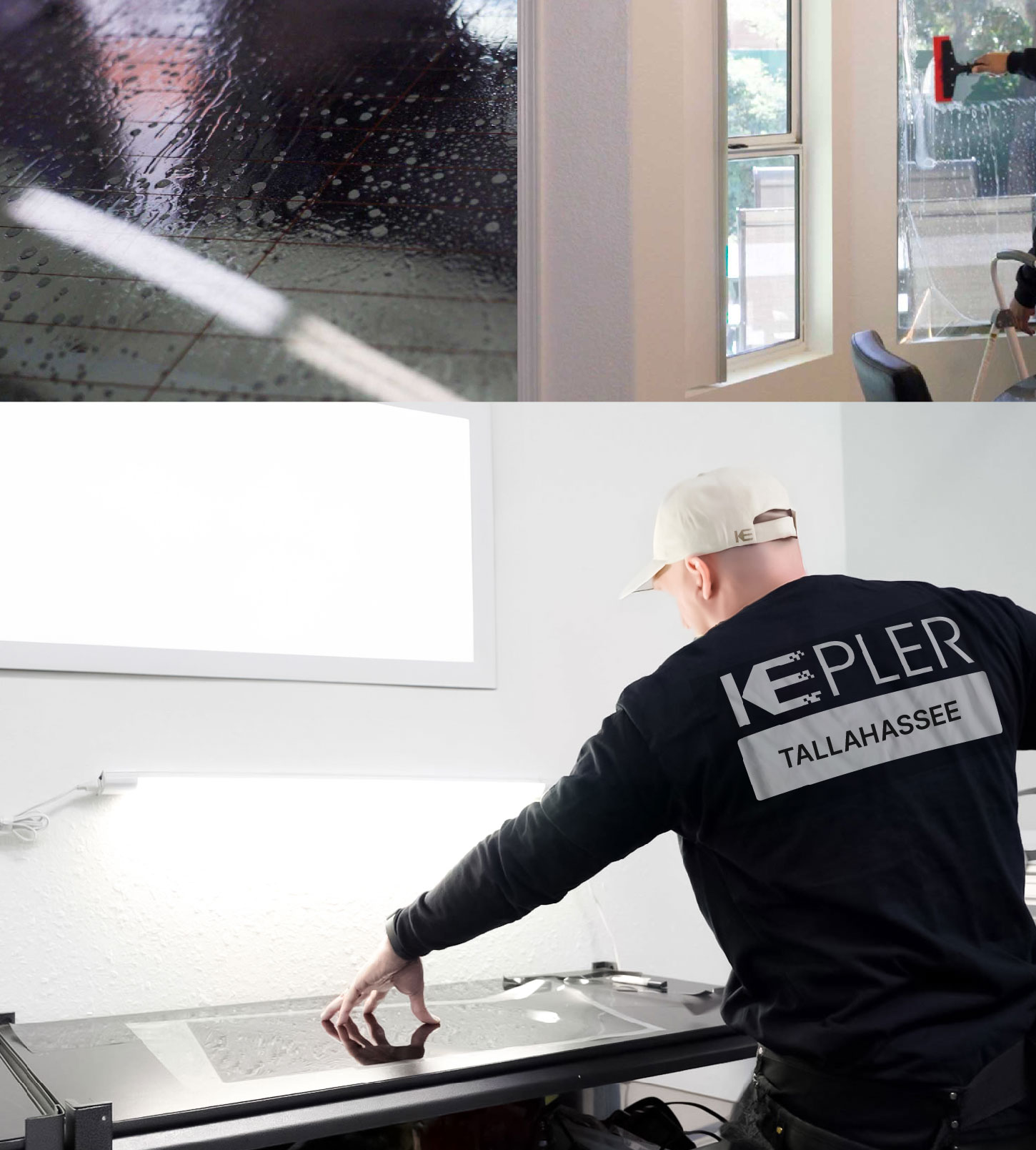Window Tinting Specialist Cutting Film in Tallahassee, Florida