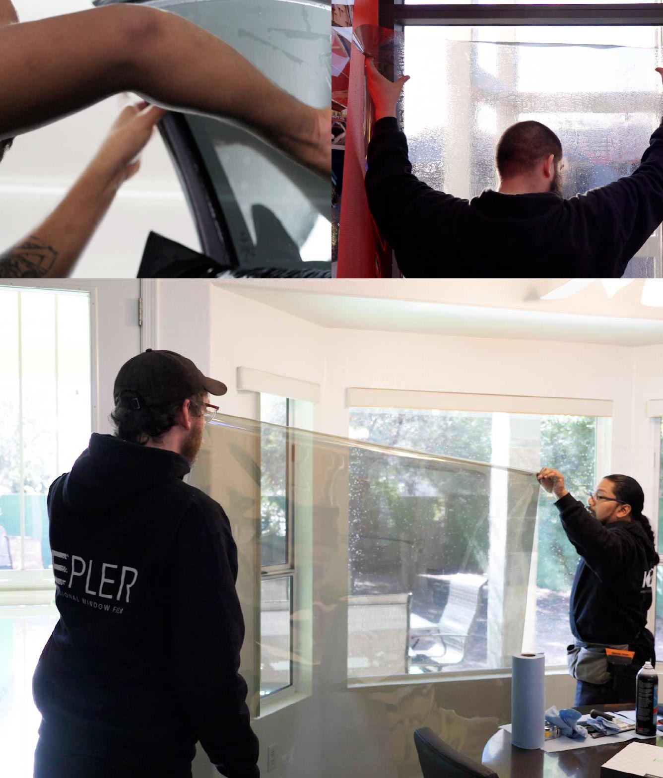 Home Window Tinting Specialist with Film in Brentwood, California