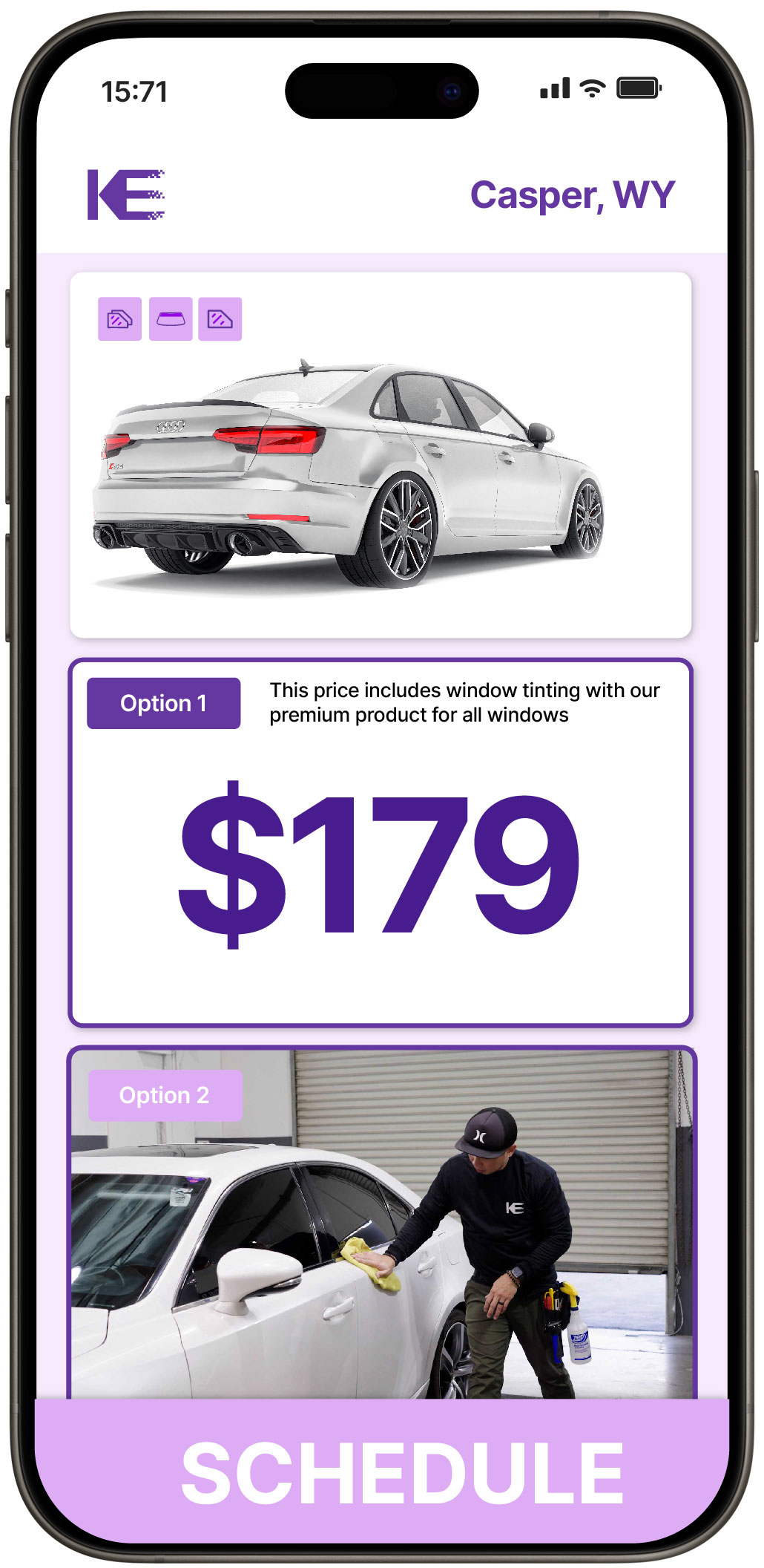 View Reasonable Car Window Tinting Costs in Casper, Wyoming