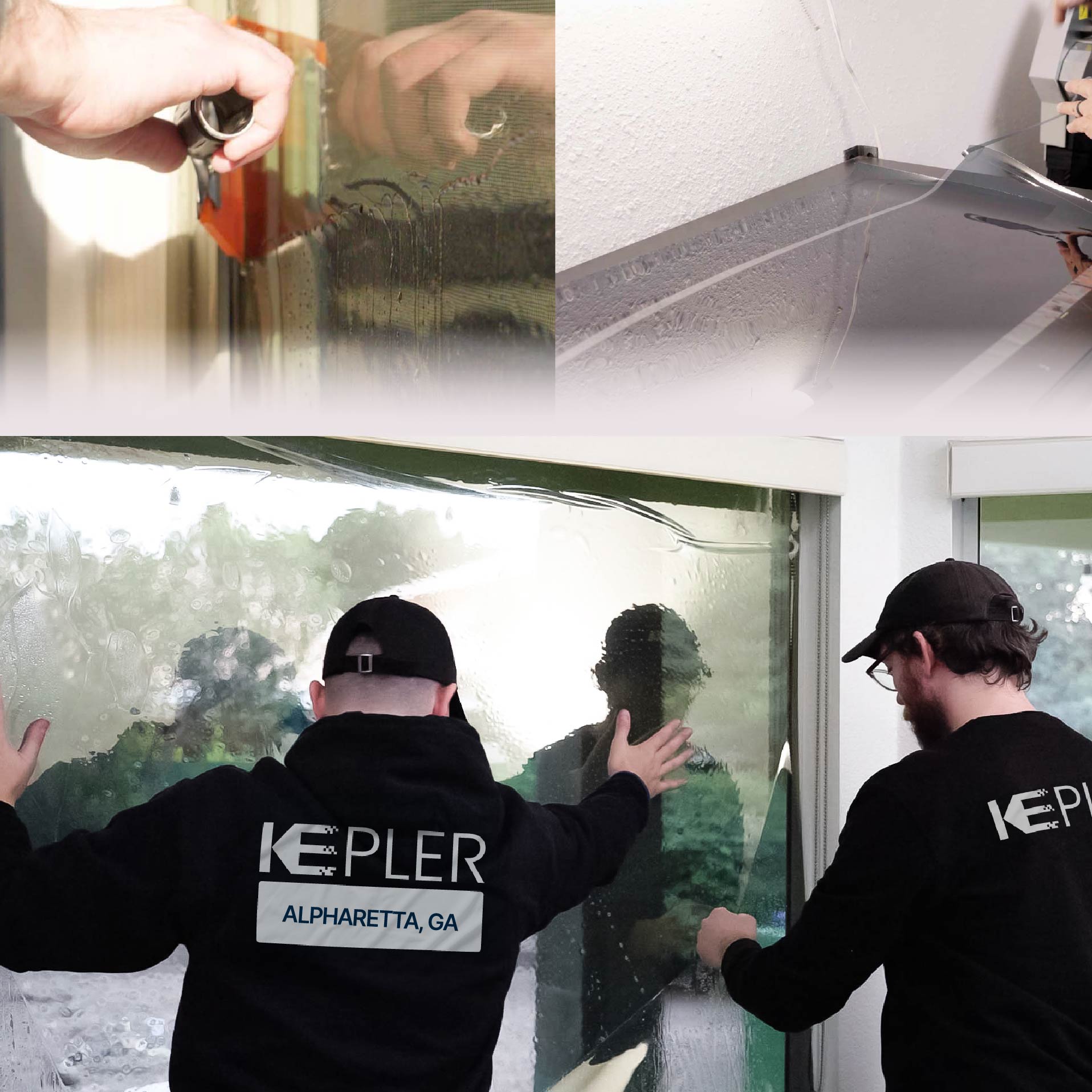 Kepler Specialist Performing Commercial Window Tinting in Alpharetta Alpharetta