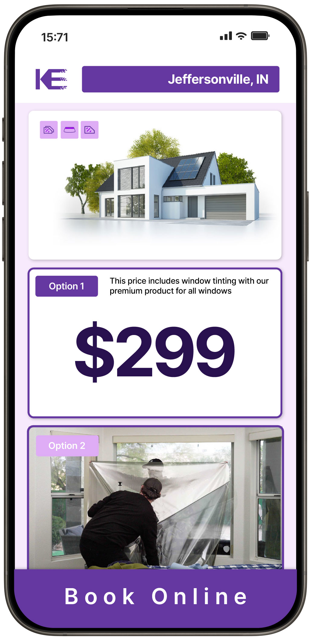View Reasonable Home Window Tinting Prices in Jeffersonville, Indiana