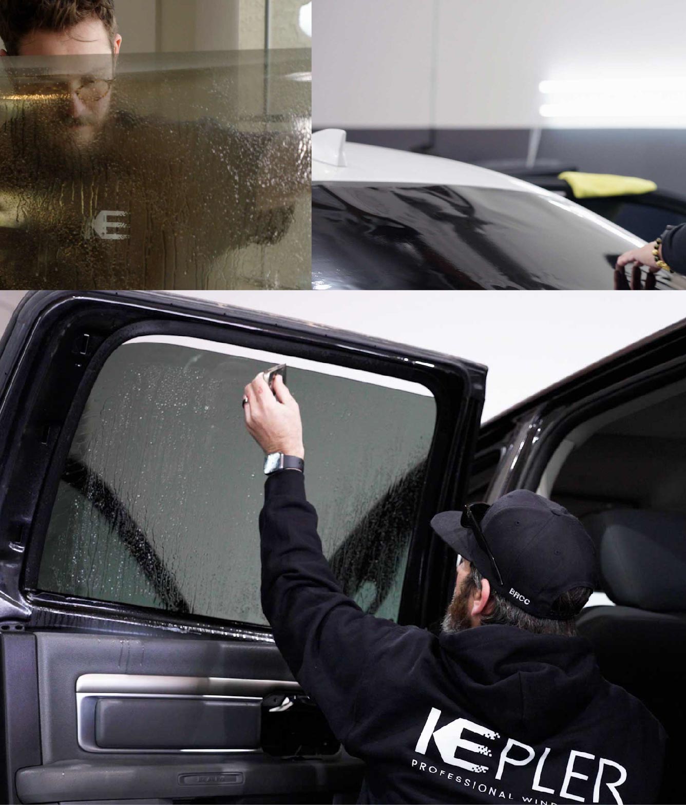 Kepler Window Tinting Specialists at Work in Palo Alto, California