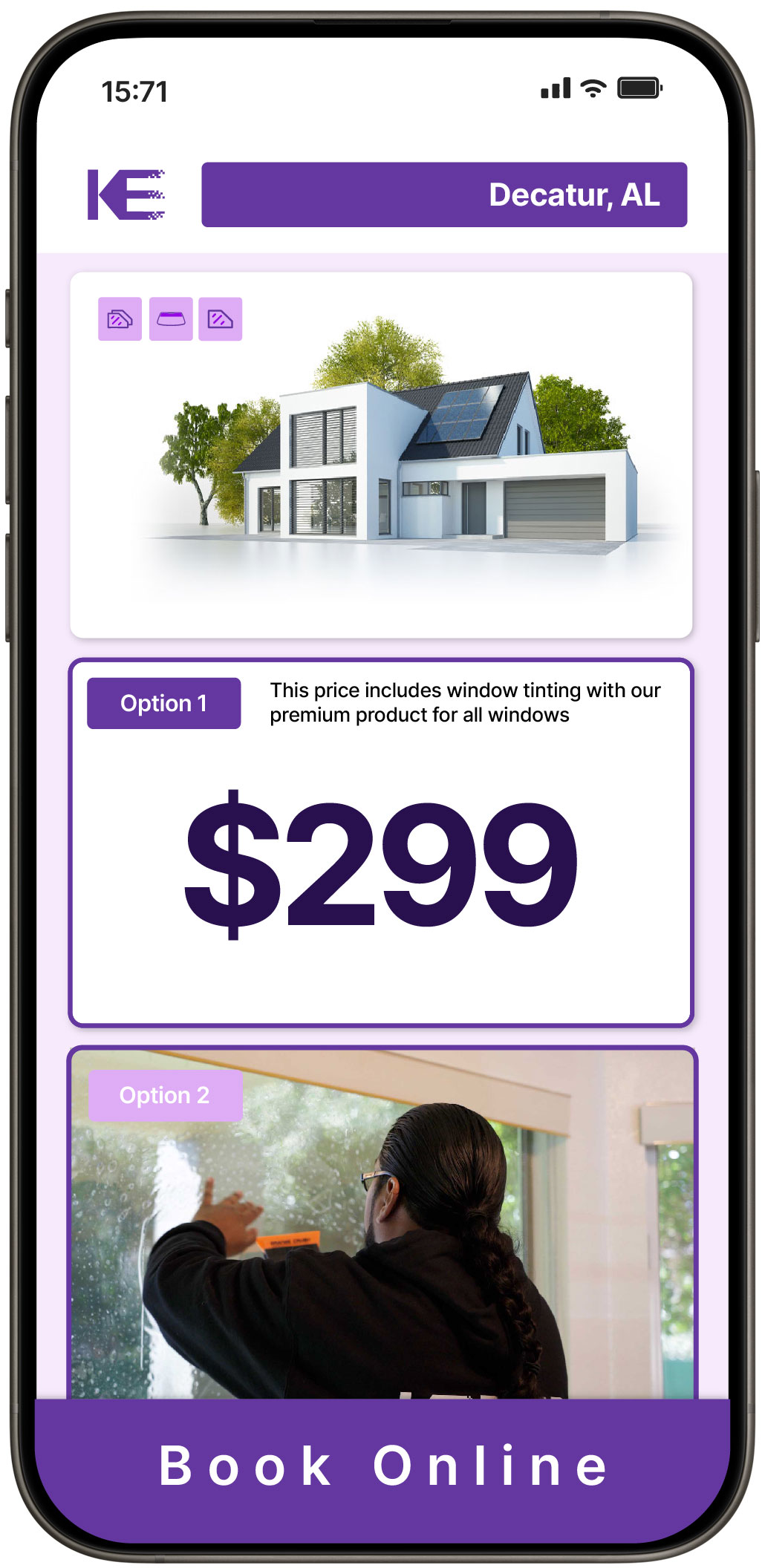 View Reasonable Home Window Tinting Costs in Decatur, Alabama