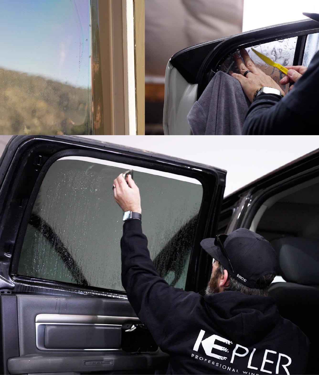 Kepler Window Tinting Specialists at Work in Spartanburg, South Carolina