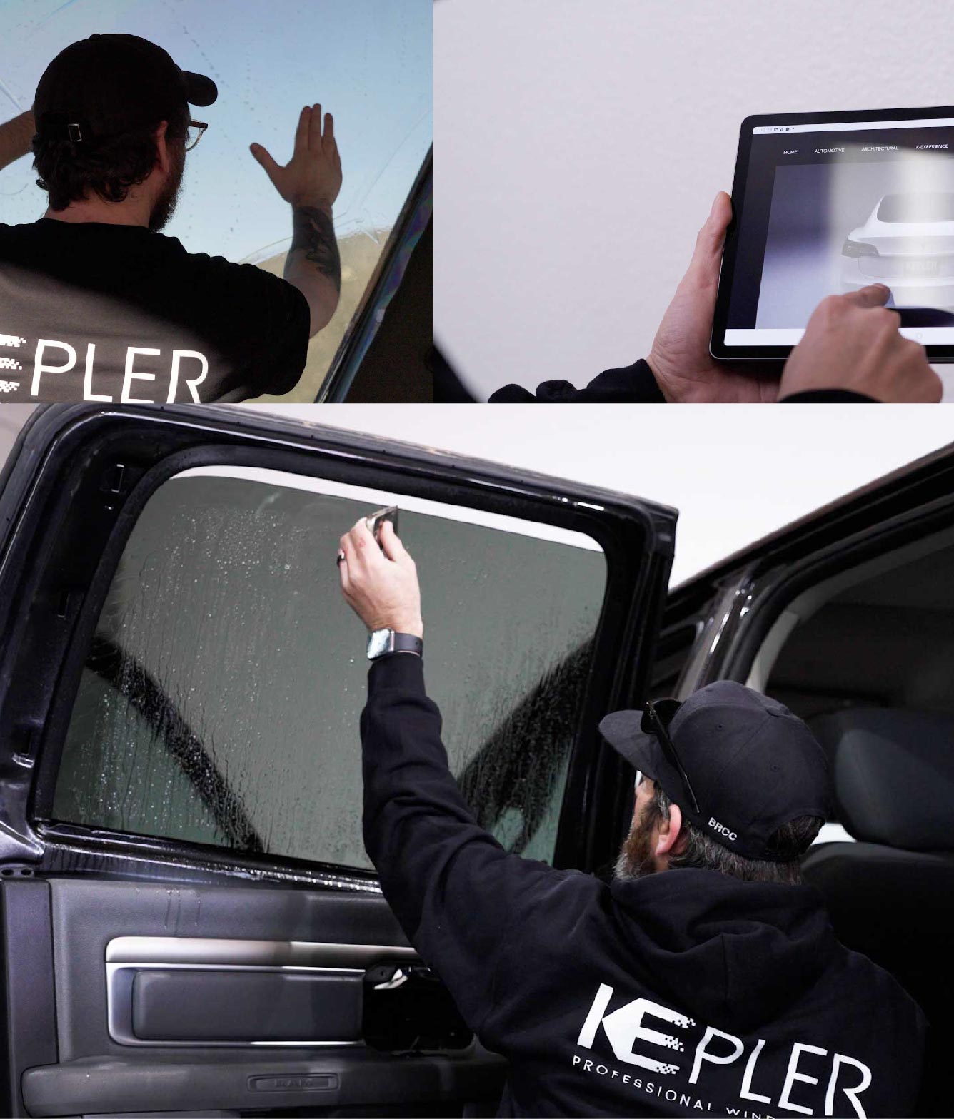 Kepler Window Tinting Specialists at Work in Montclair, New Jersey