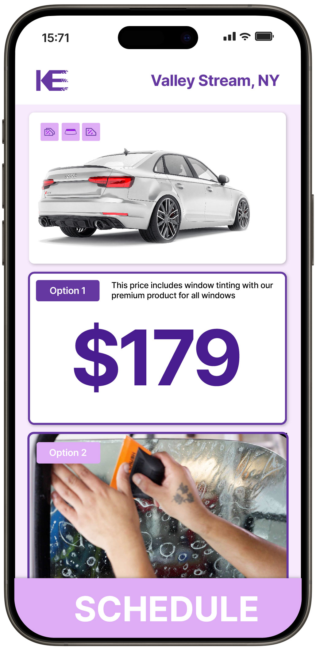 View Affordable Car Window Tinting Prices in Valley Stream, New York