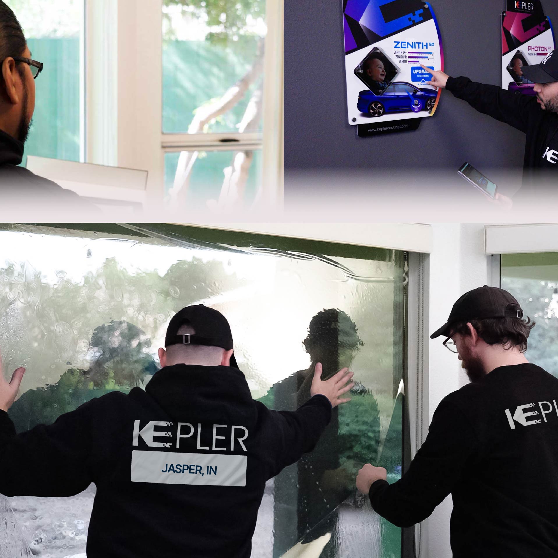 Kepler Specialist Performing Commercial Window Tinting in Jasper Jasper