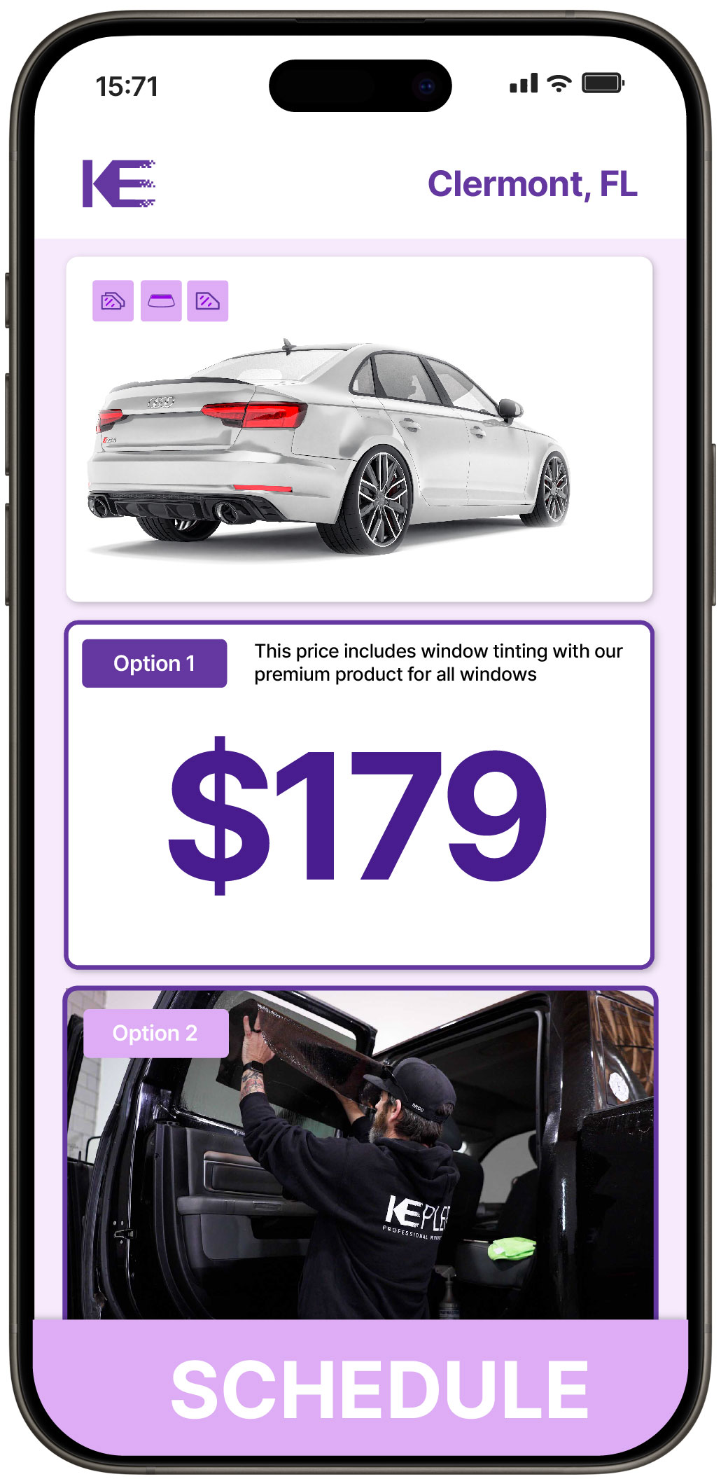 View Reasonable Car Window Tinting Prices in Clermont, Florida