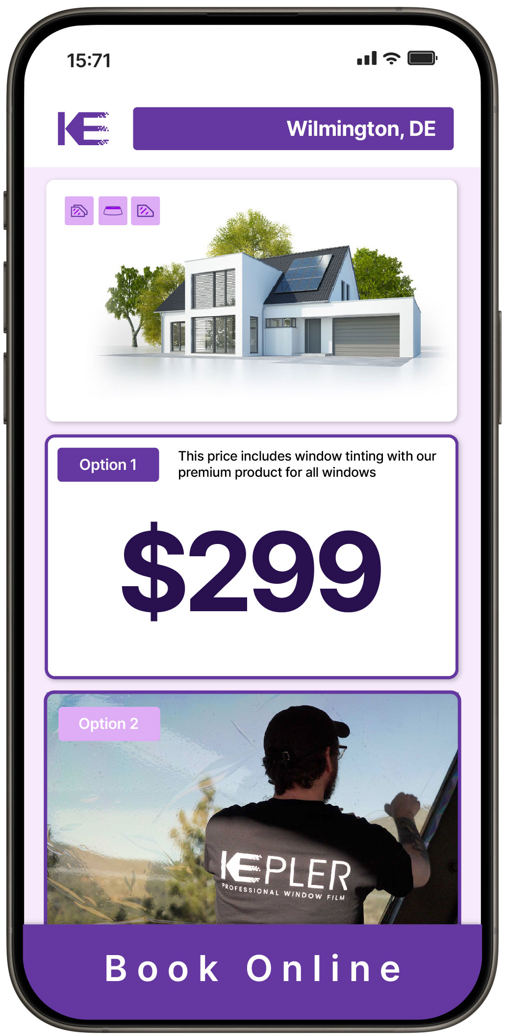 View Reasonable Home Window Tinting Prices in Wilmington, Delaware