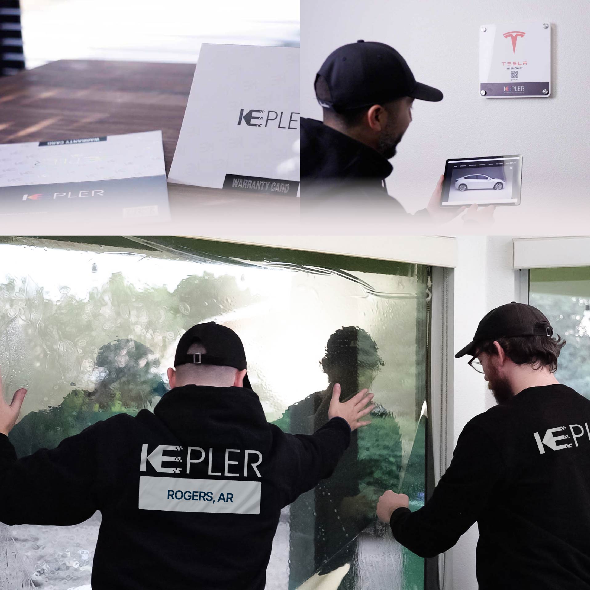 Kepler Specialist Performing Commercial Window Tinting in Rogers Rogers