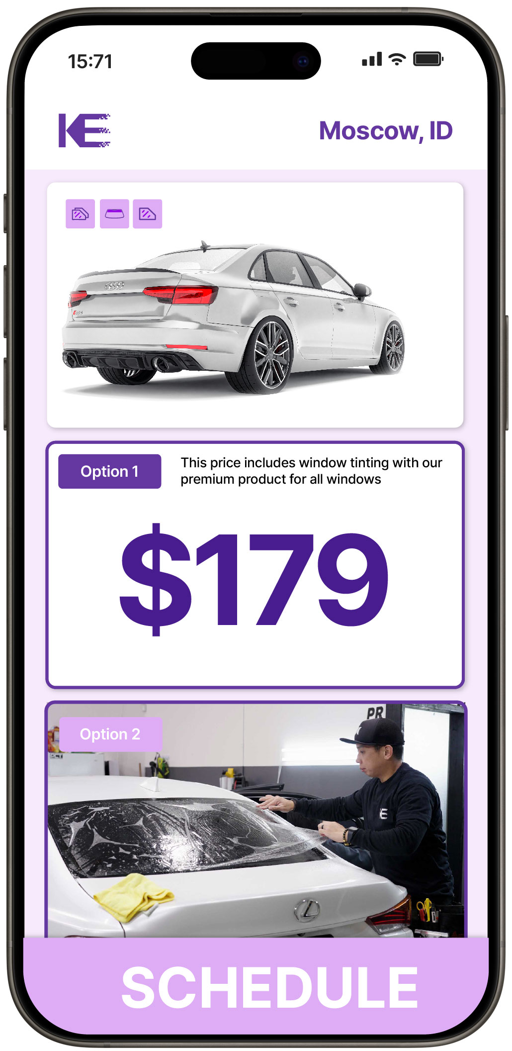 View Reasonable Car Window Tinting Prices in Moscow, Idaho