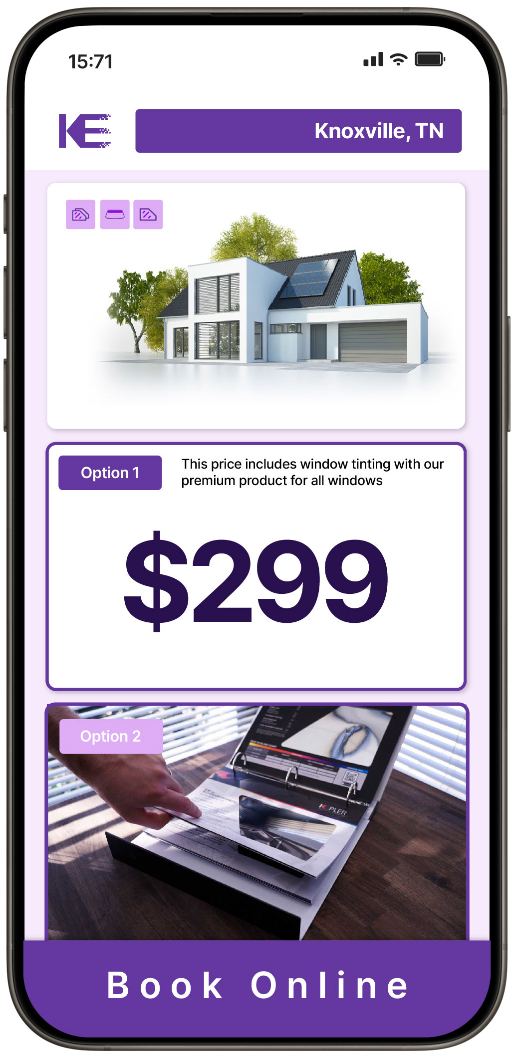 View Reasonable Home Window Tinting Rates in Knoxville, Tennessee
