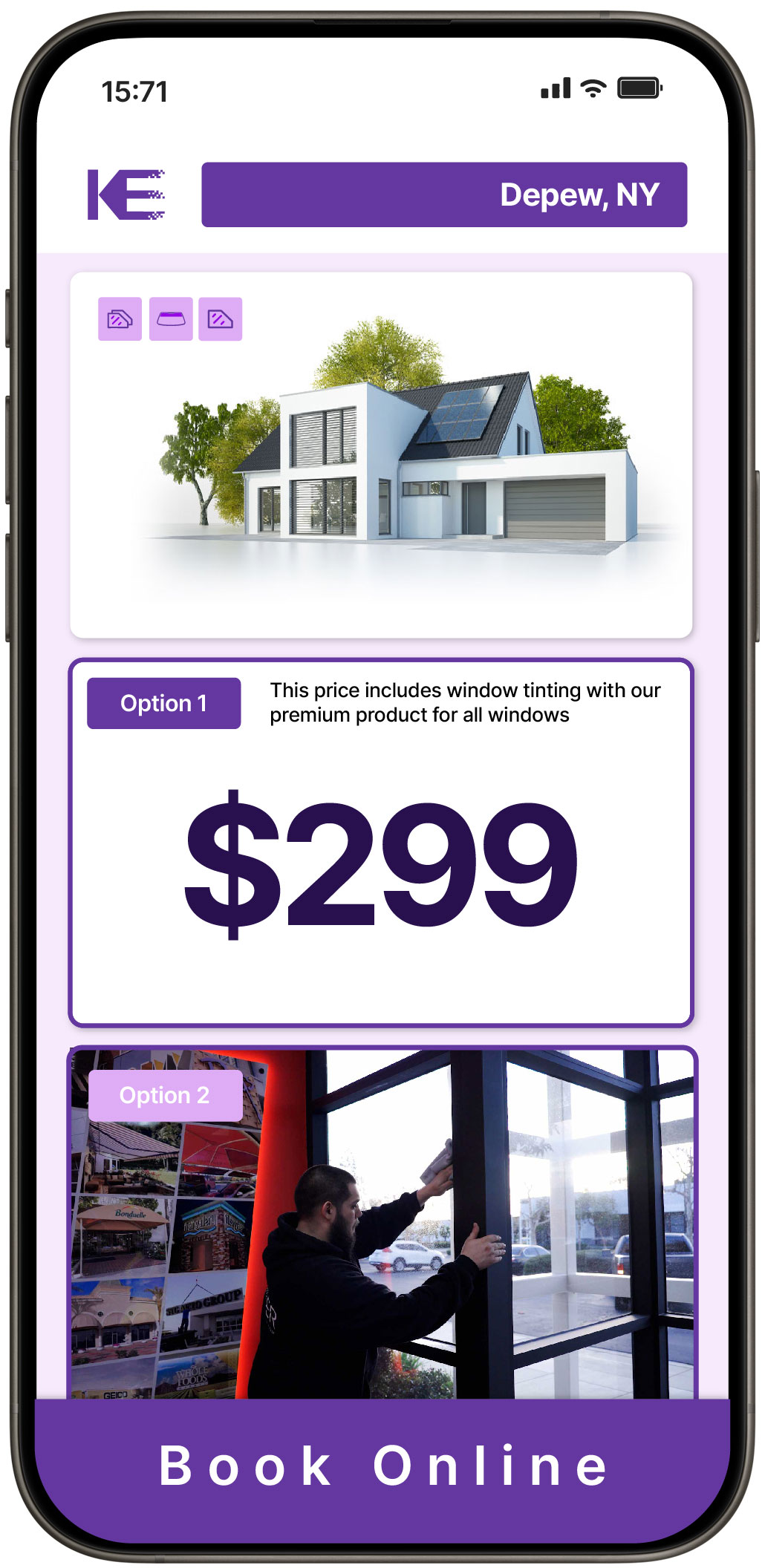 View Affordable Home Window Tinting Costs in Depew, New York