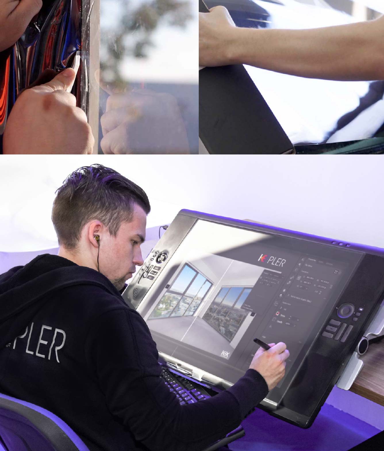 Kepler Specialist Performing Commercial Window Tinting in Las Vegas Las Vegas