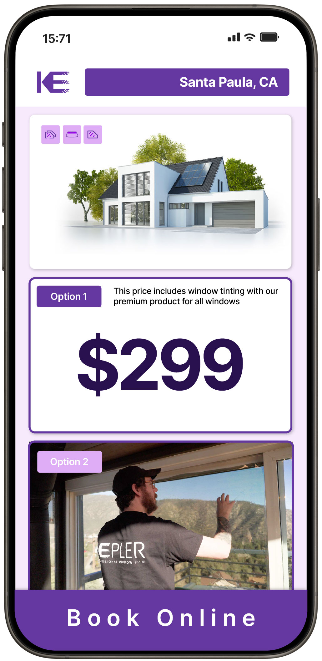 View Competitive Home Window Tinting Costs in Santa Paula, California