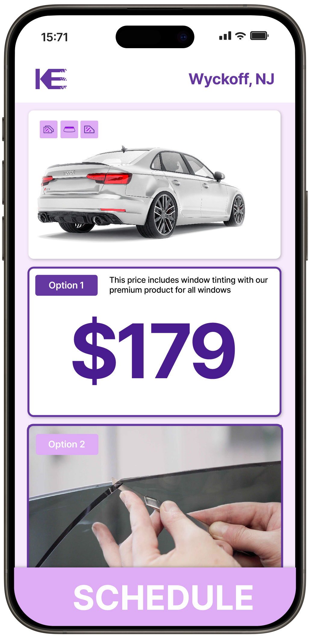 View Affordable Car Window Tinting Rates in Wyckoff, New Jersey
