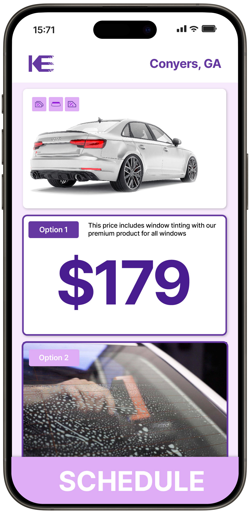 View Affordable Car Window Tinting Costs in Conyers, Georgia