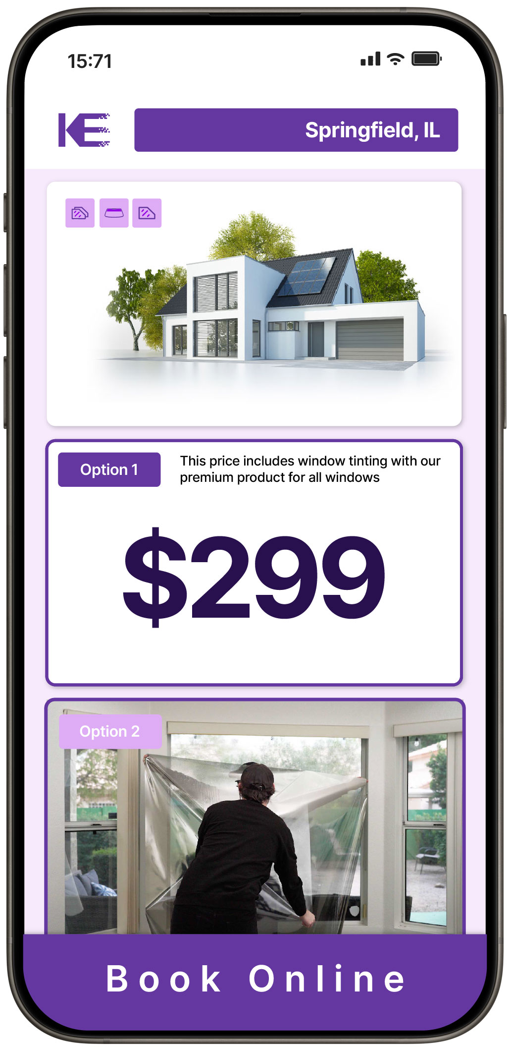 View Reasonable Home Window Tinting Costs in Springfield, Illinois