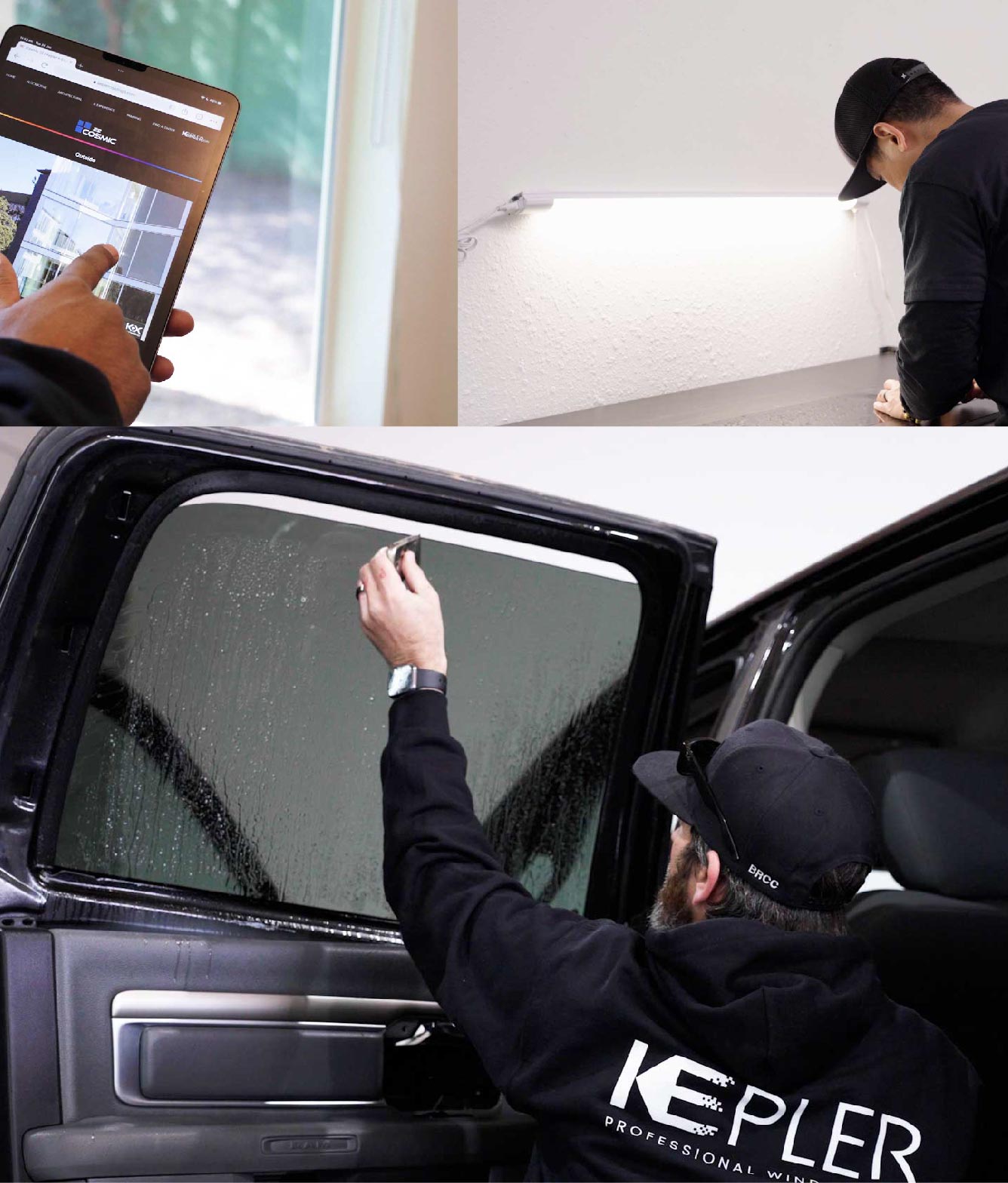 Kepler Window Tinting Specialists at Work in Los Angeles, California