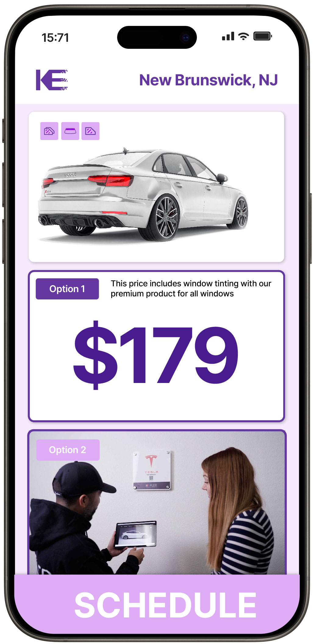 View Reasonable Car Window Tinting Rates in New Brunswick, New Jersey