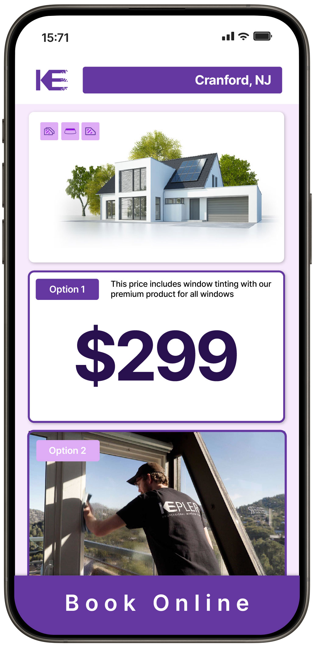 View Reasonable Home Window Tinting Prices in Cranford, New Jersey