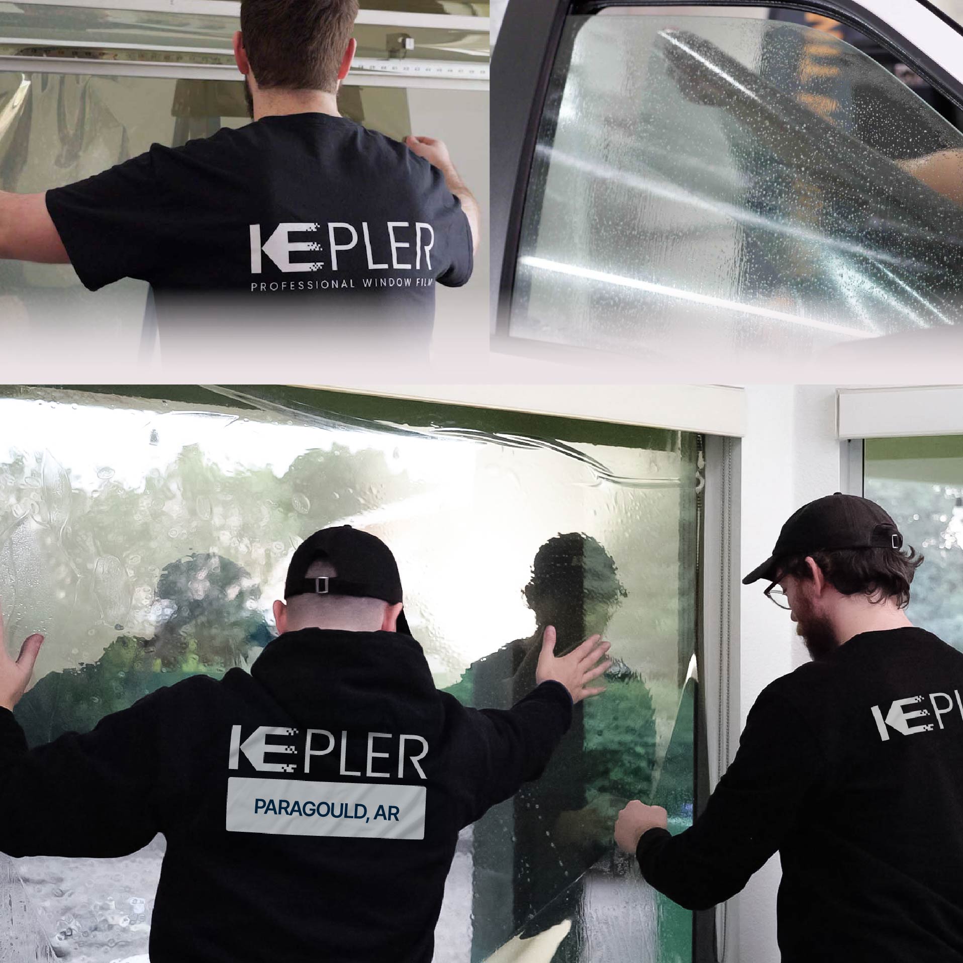 Kepler Specialist Performing Commercial Window Tinting in Paragould Paragould